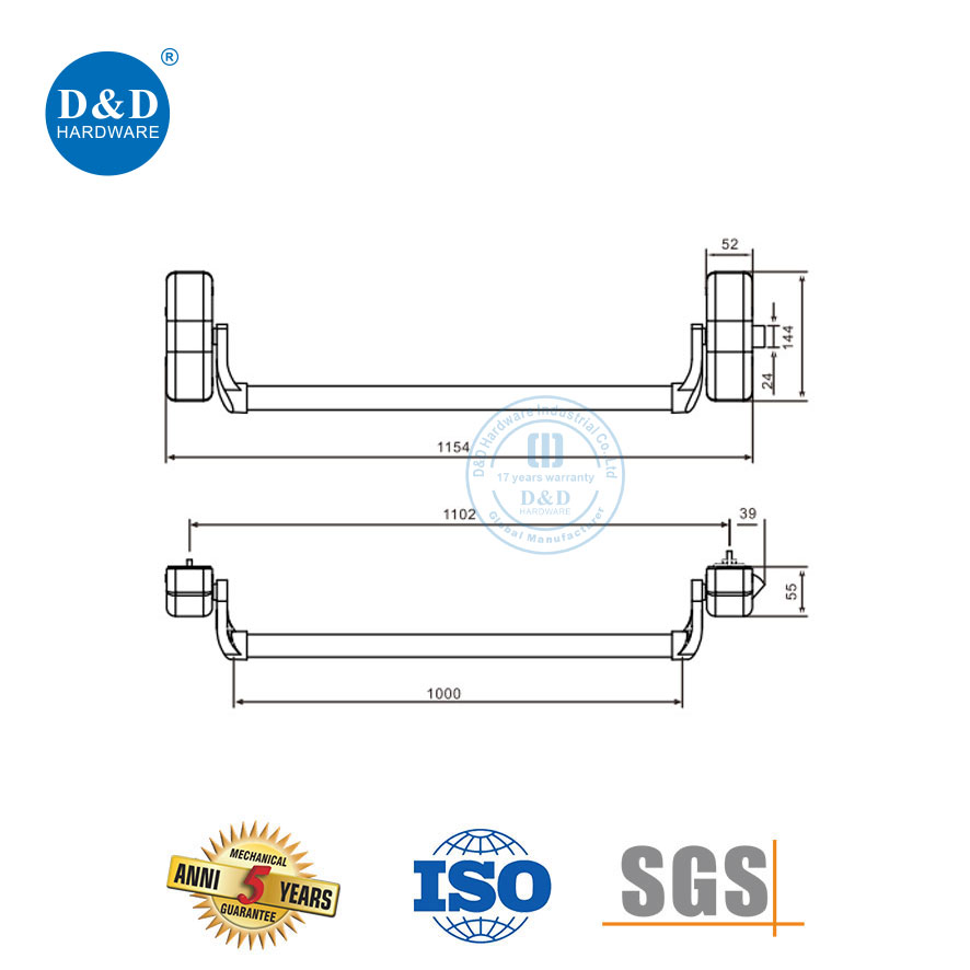 Cross Bar Exit Device