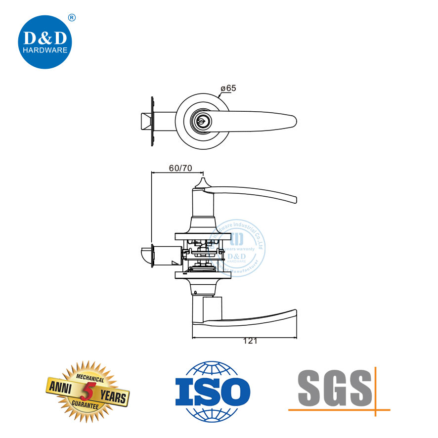 Cylindrical Lever Lock