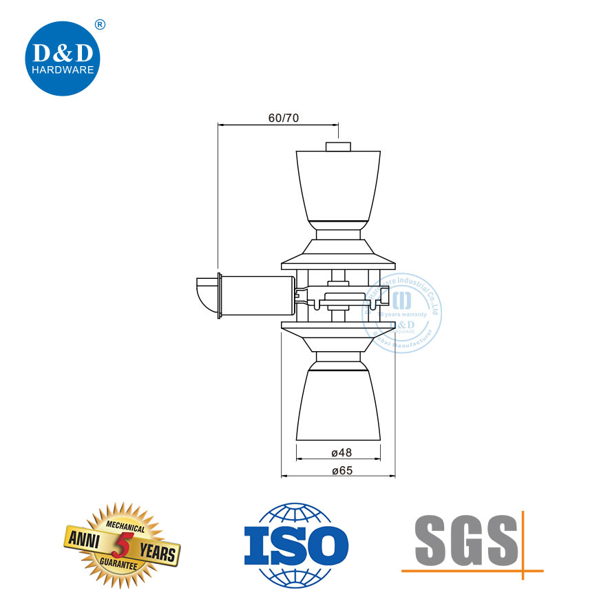 Double Cylinder Door Knob