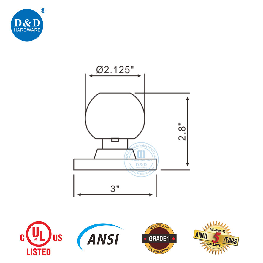 Exterior Door Knobs with Deadbolt