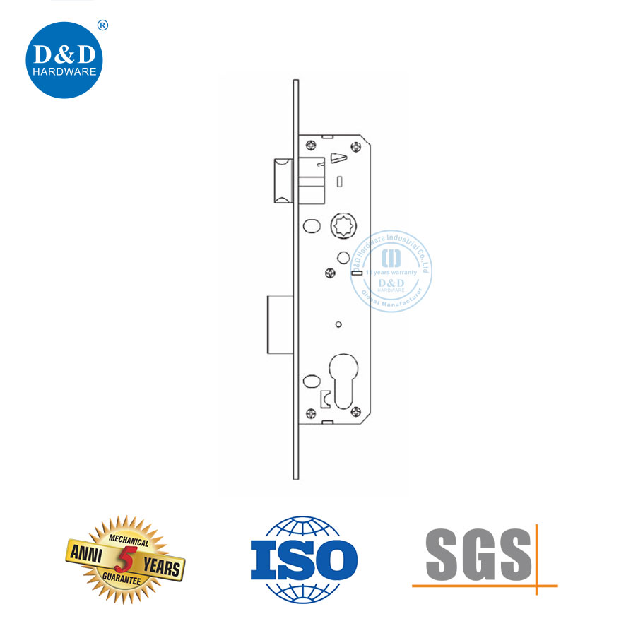 Narrow Stile Door Lock