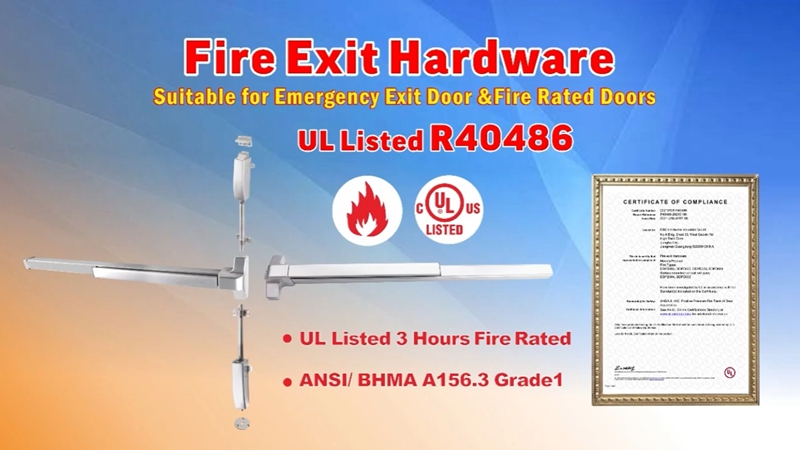 UL Panic Bar for Maximum Safety