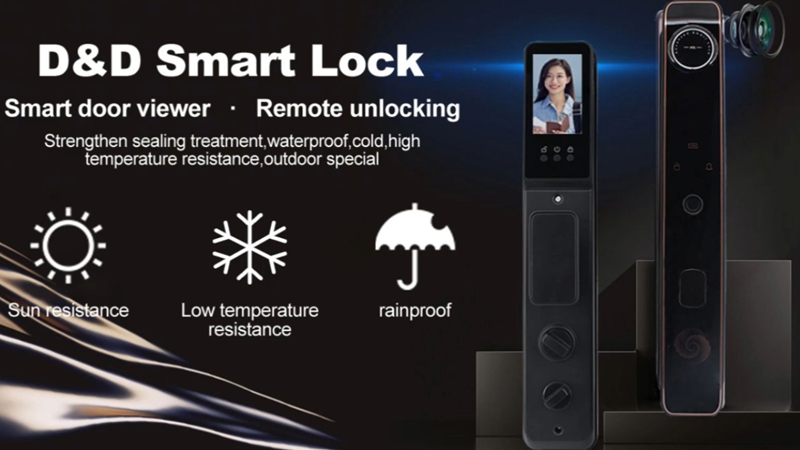 How does a fingerprint or face recognition lock work?