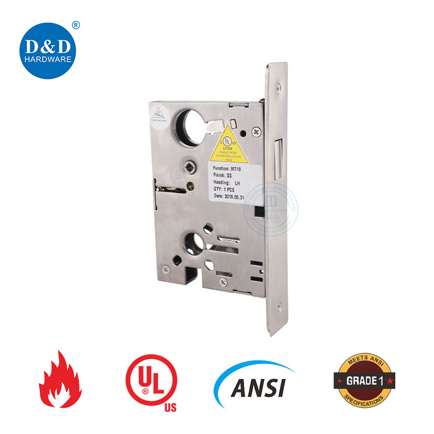 One Way Deadbolt Lock