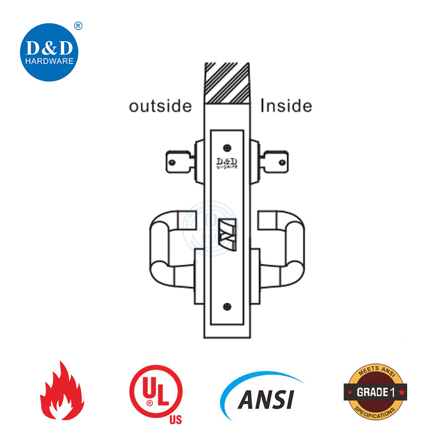 Mortise Lever Lockset